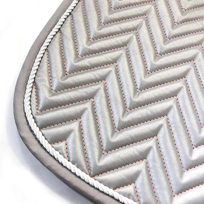 Ready To Shipping Horse Riding  Equipment Saddle Pad Reflective Silver Equine Saddle Pad All Purpose Saddle Pad