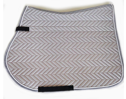 Custom LOGO Reflective Silver Horse Equestrian Saddle Pads Horsing Equipment