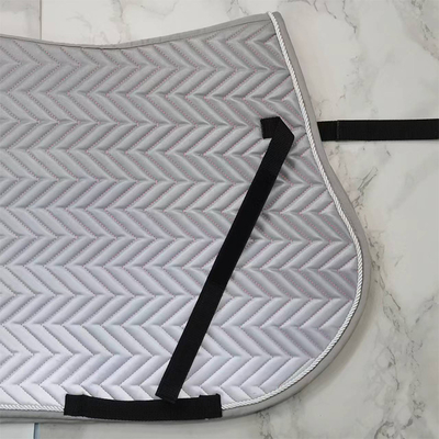 English Horse Equestrian Glitter Dressage Full Saddle Pad Padded