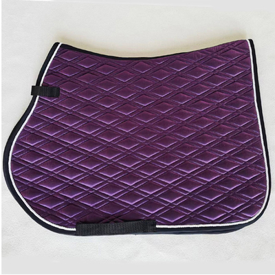 Fashion Custom Reflective Color Cotton Quilted All Purpose Horse Saddle Pads