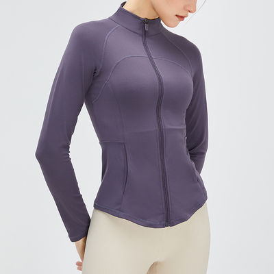 Slim Fit Nylon Women Sports Jacket Full Zipper Horse Riding Jackets