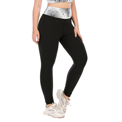 Big Cup Plus Size Yoga Sets 82% Nylon Gym Sports Bra And Leggings Set