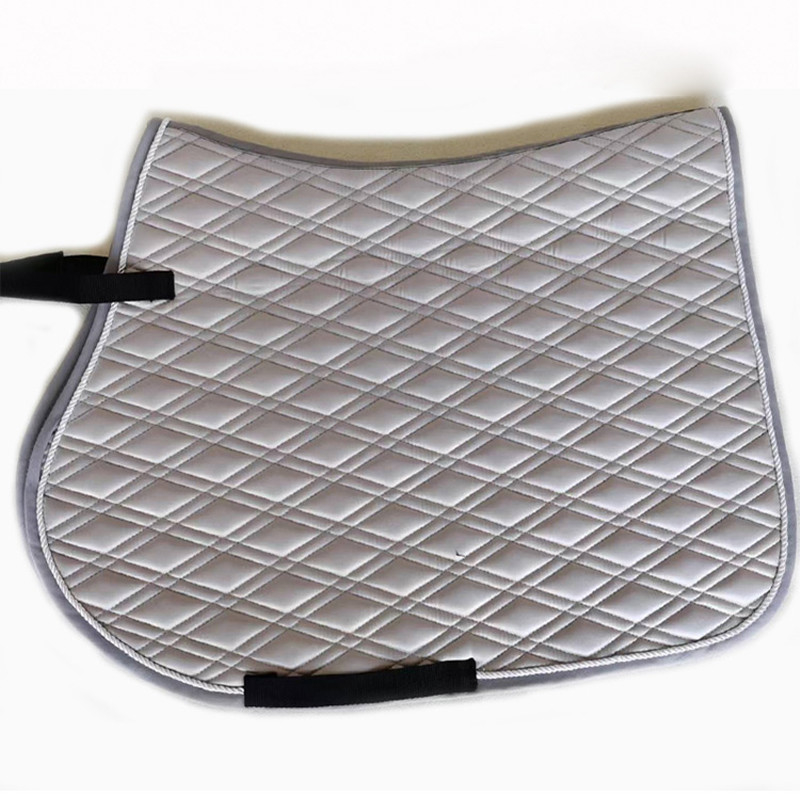 Fashion Custom Reflective Color Cotton Quilted All Purpose Horse Saddle Pads